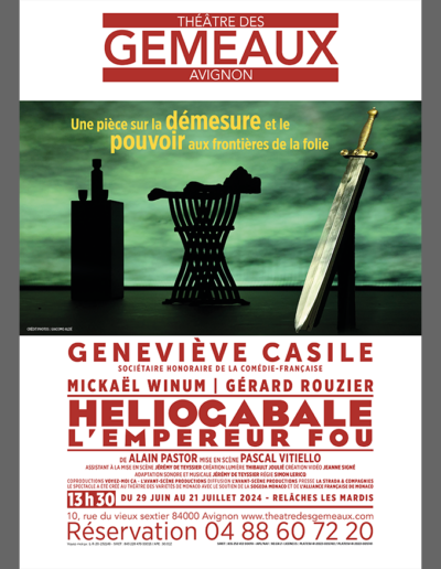 Heliogabale, Avignon 2024