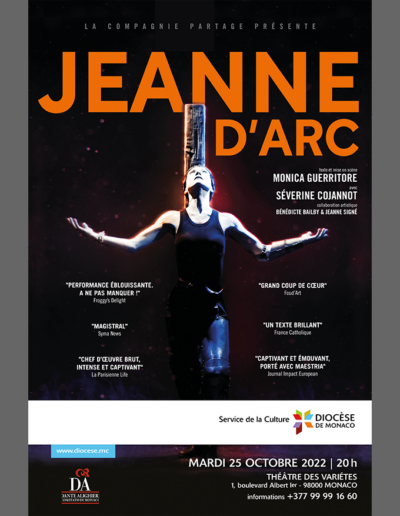 Jeanne d'Arc, Diocèse de Monaco, 2022