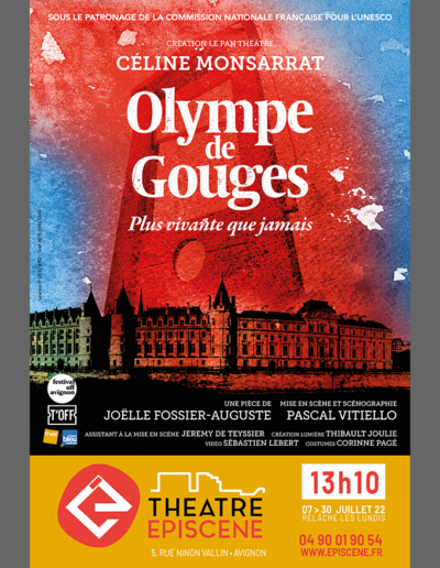 Olympe de Gouges, Avignon, 2019